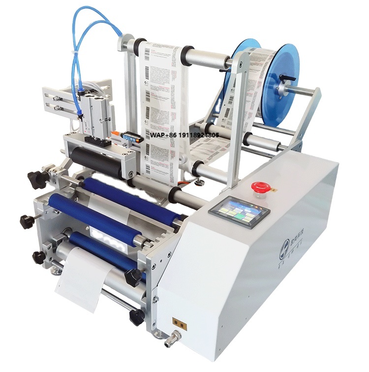 Label Sticker Round - Auto Table Top Round Bottle Labeling