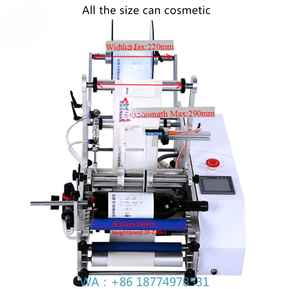 Bottle Labeling Printing Machi - Label Sticker Round ulasan dan harga