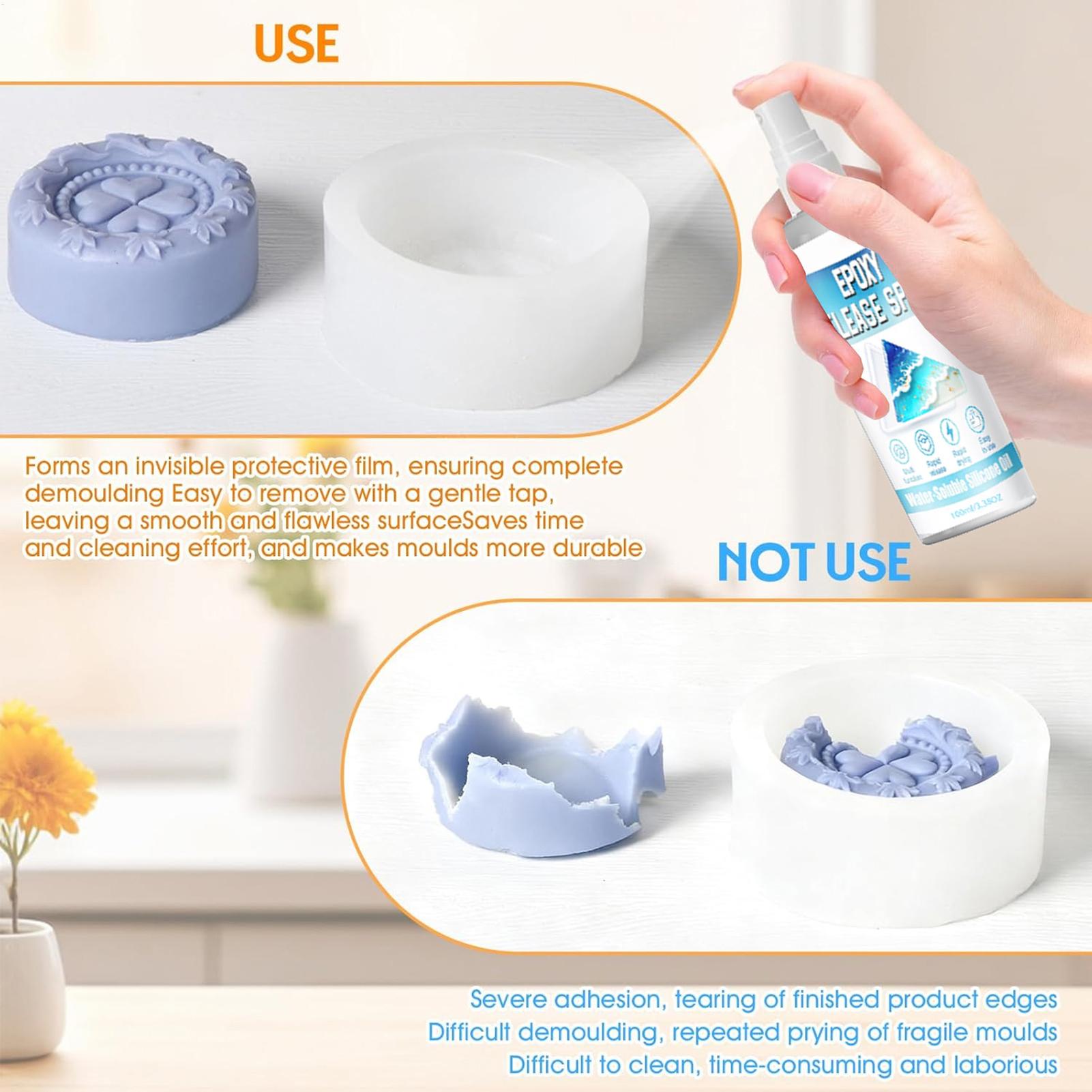 100ml Silicone Release Spray E - Candle Making Ideas ulasan dan harga