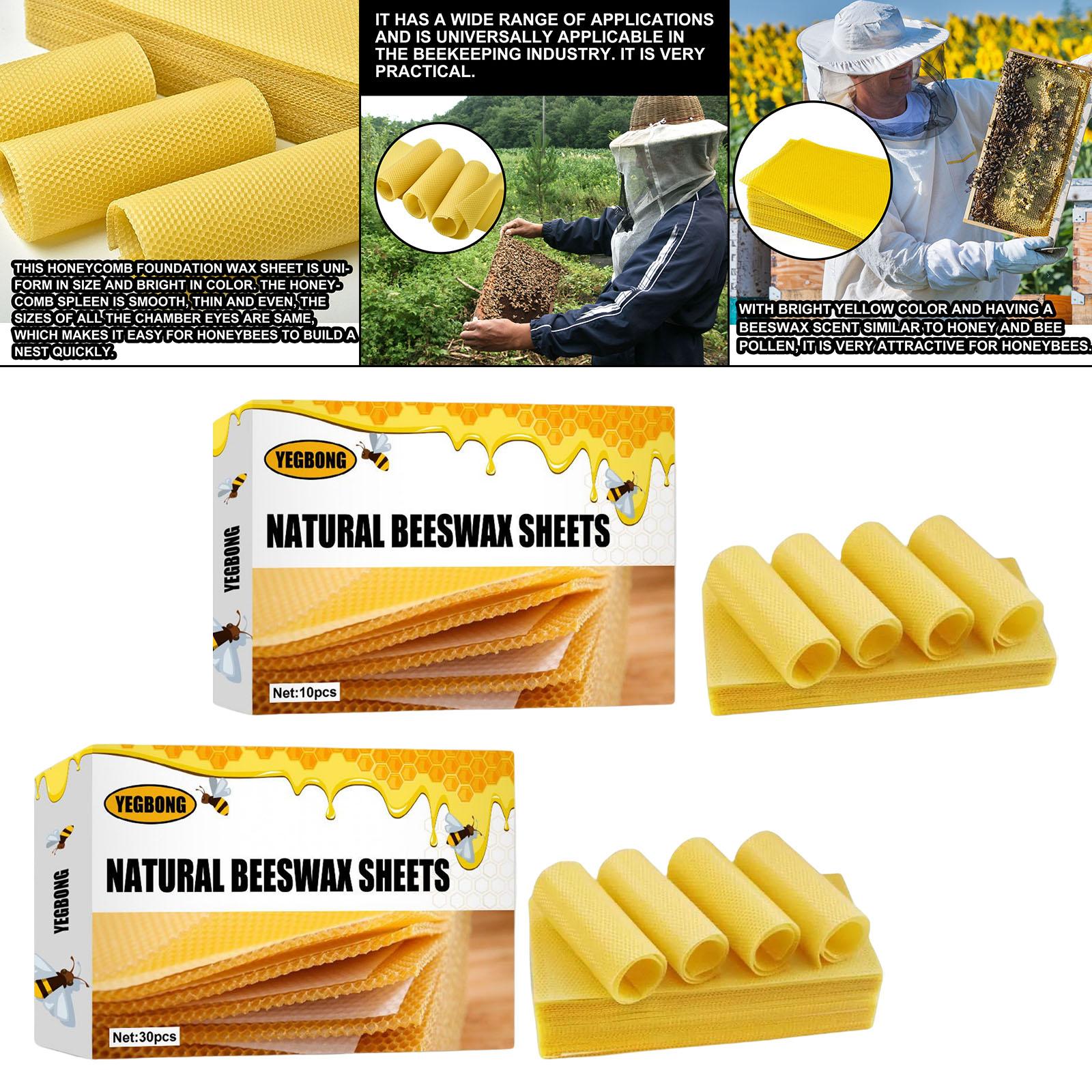 Beeswax Sheets, Beekeeping Fou - Candle Making Wax ulasan dan harga