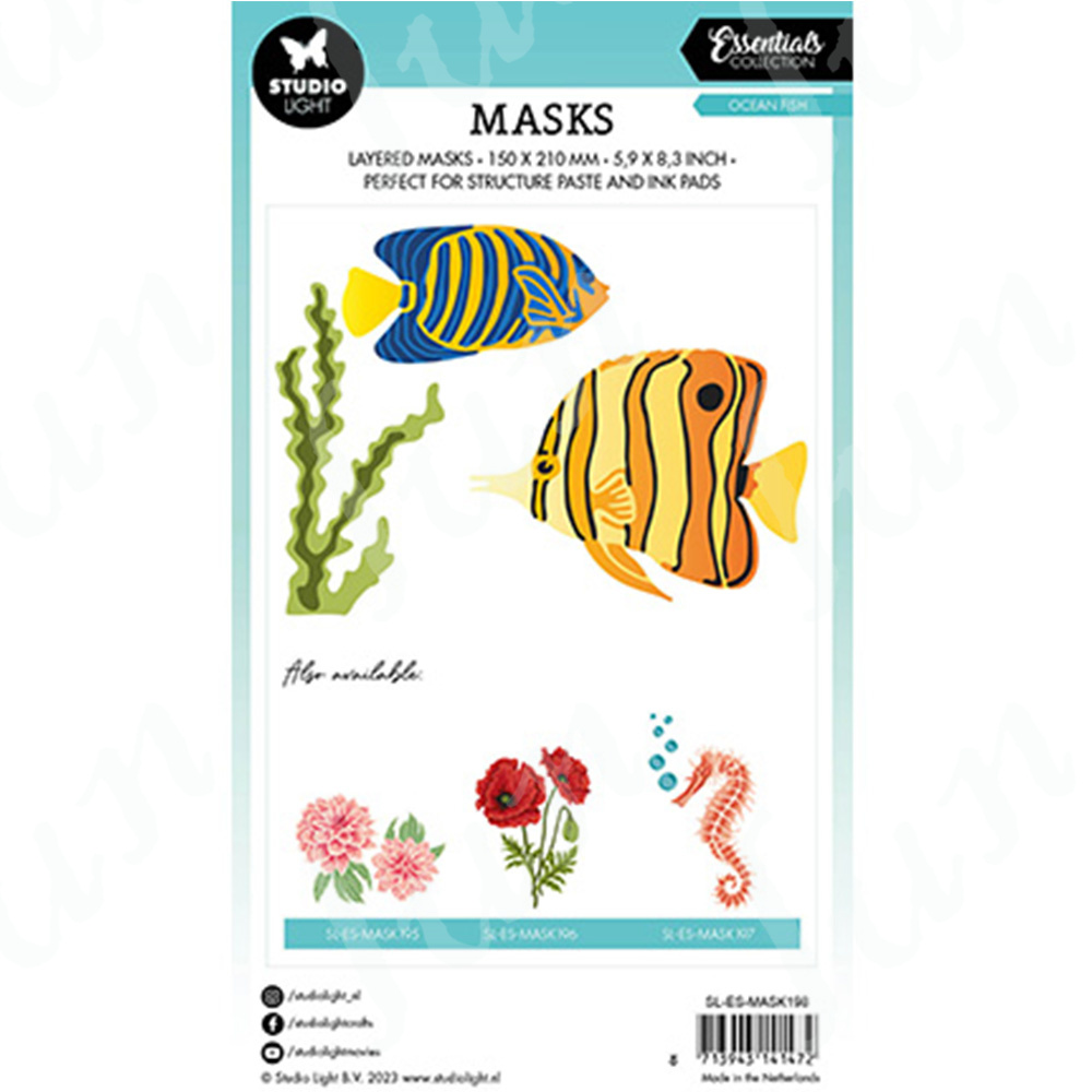 2023 New Ocean Fish Stencils M - Candle Making Instructions ulasan dan harga