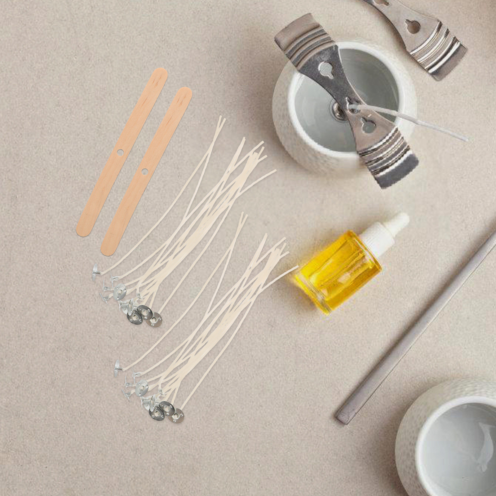 1Set Making Kit Includes Wick  - Candle Making Kit For Adults ulasan dan harga