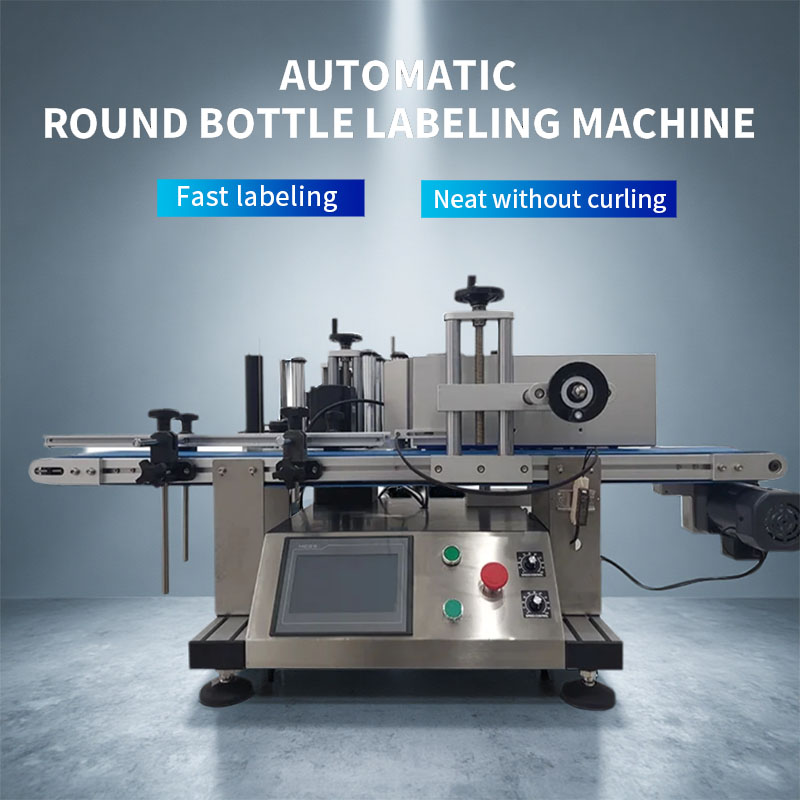 Full-Automatic round Plastic B - Label Sticker Round ulasan dan harga
