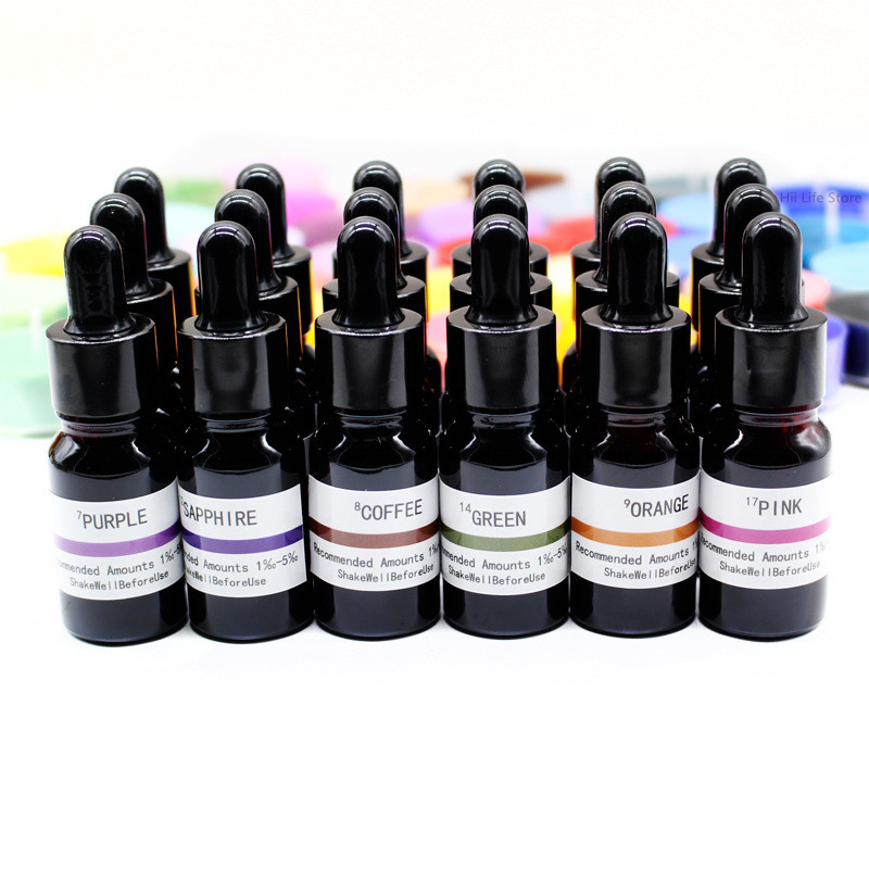 10ml Liquid Candle Dye High Co - Candle Dye Chip ulasan dan harga