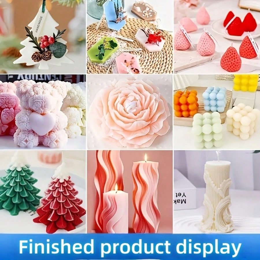 34-Color/16-Color/12-Color/6-C - Candle Dye Chip ulasan dan harga