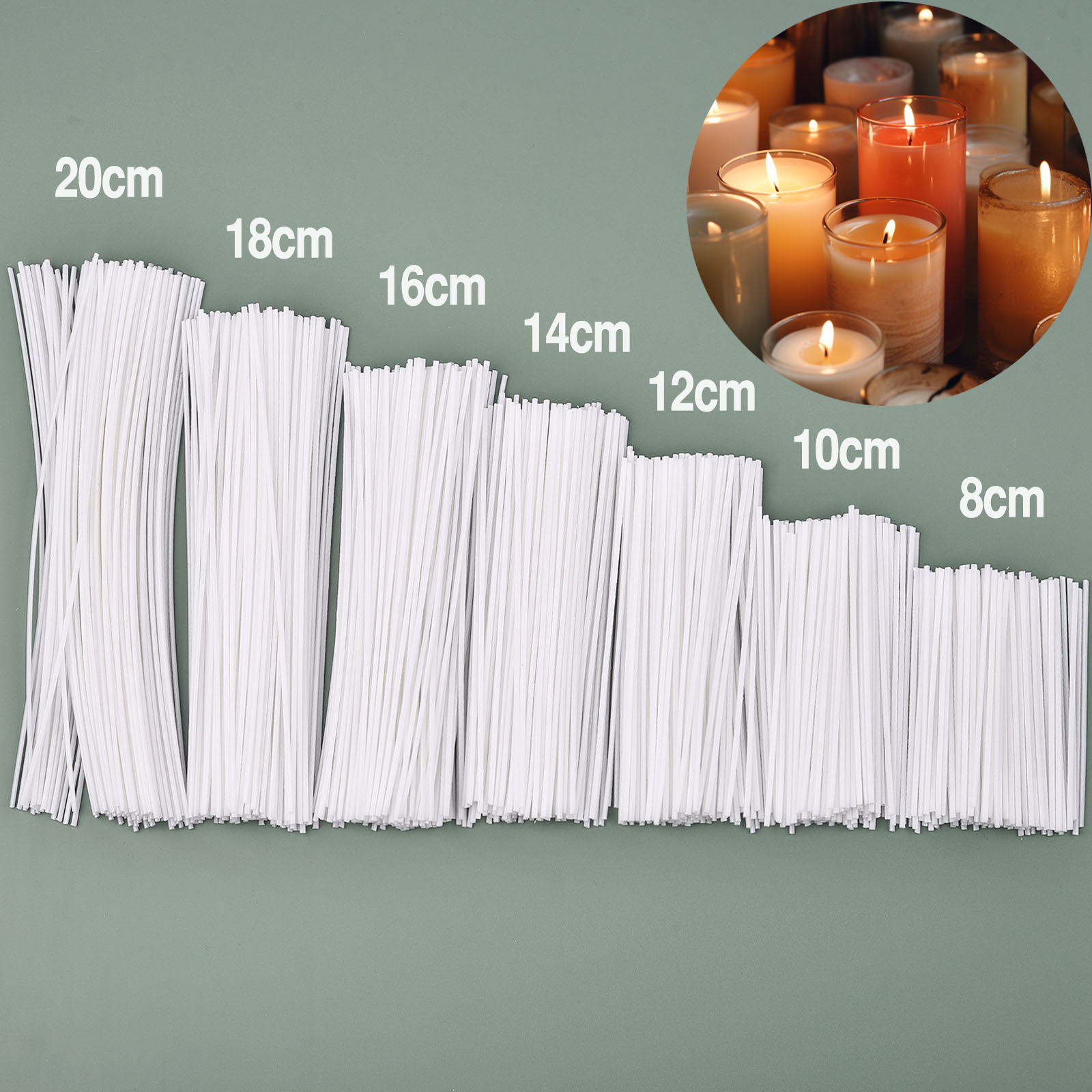 30-100pcs /Set Waxed Cotton Ca - Candle Making Instructions ulasan dan harga
