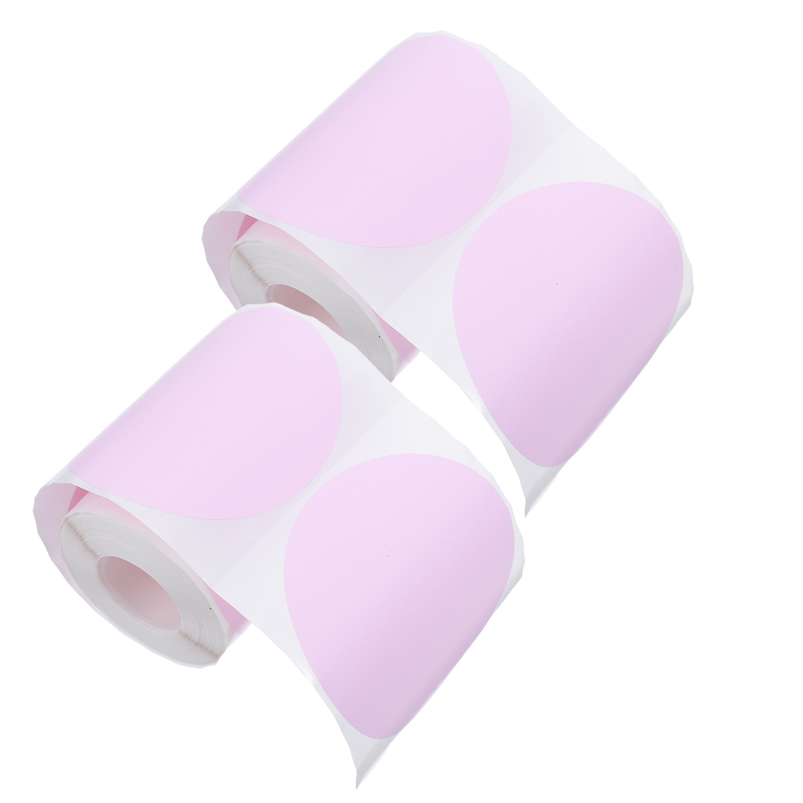 2 Rolls Round Thermal Label St - Label Sticker Round ulasan dan harga