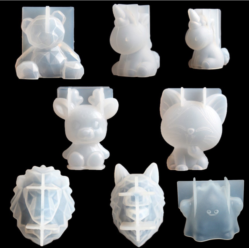 Transparent Unicorn Silicone E - Candle Making Ideas ulasan dan harga
