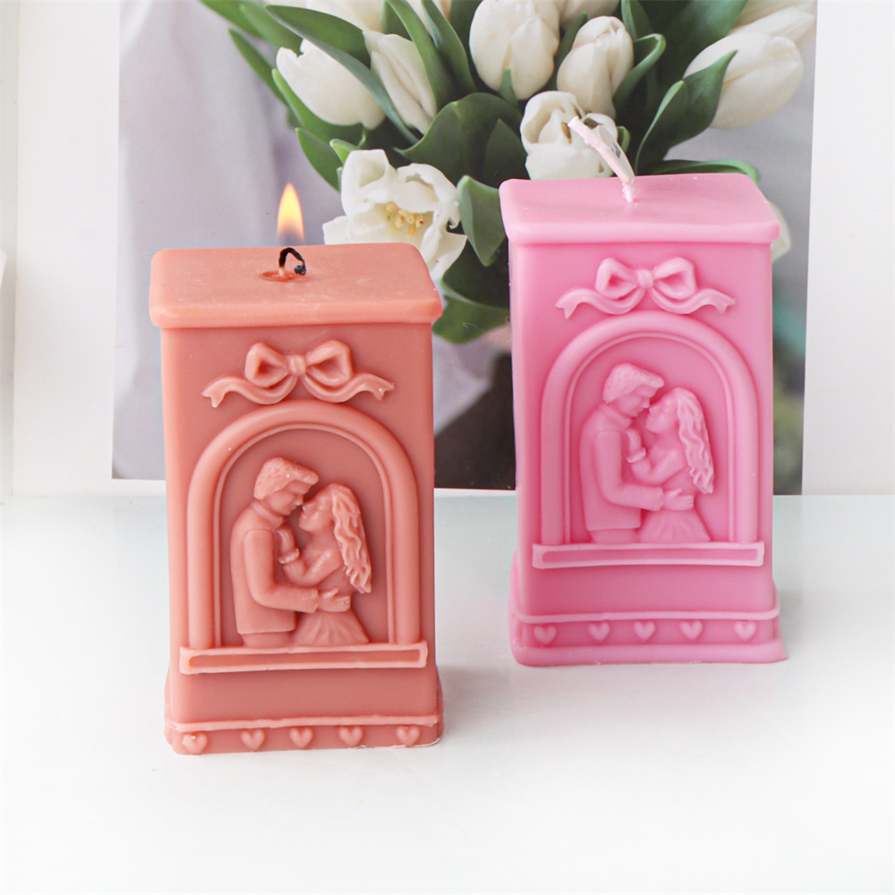Man and Woman Pillar Silicone  - Candle Making Kits ulasan dan harga