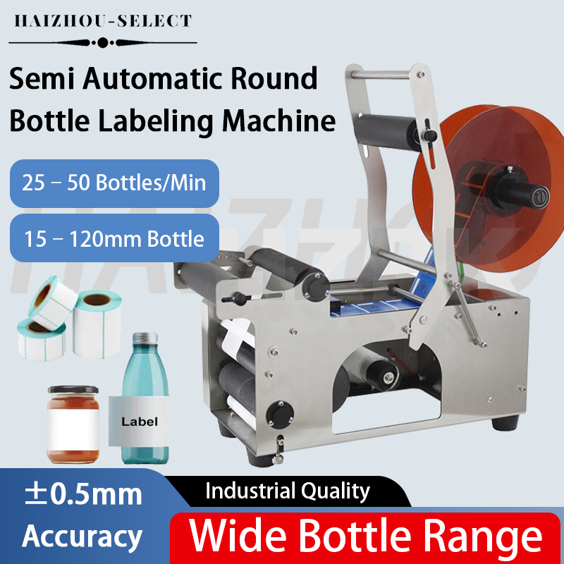 HAIZHOU MT-50 Semi-automatic R - Label Sticker Round ulasan dan harga
