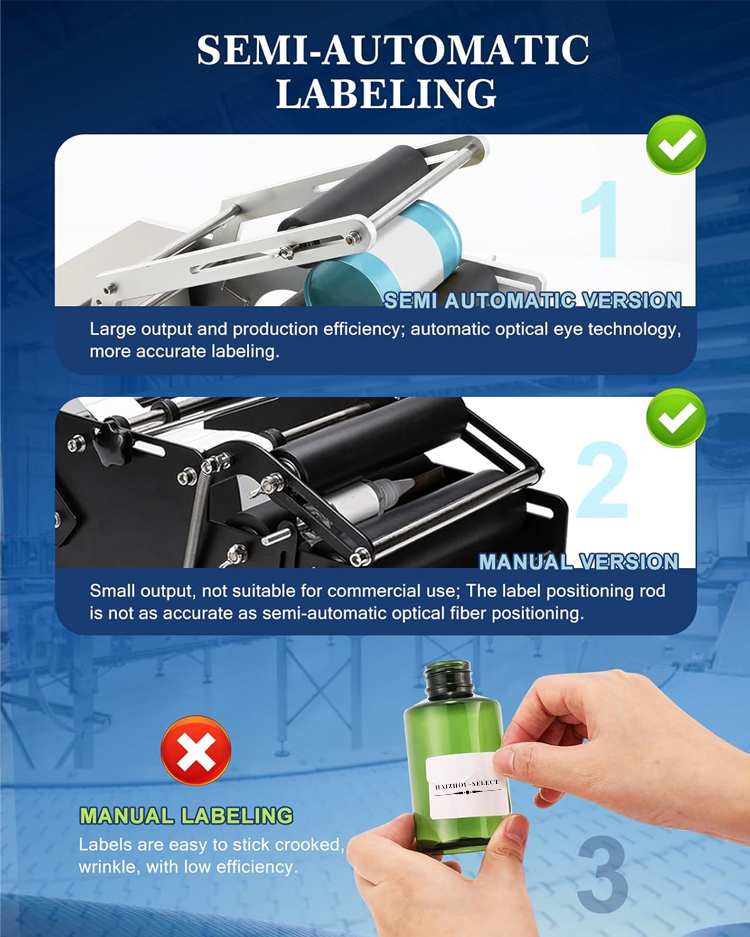 HAIZHOU MT-50 Semi-automatic R - Label Sticker Round ulasan dan harga