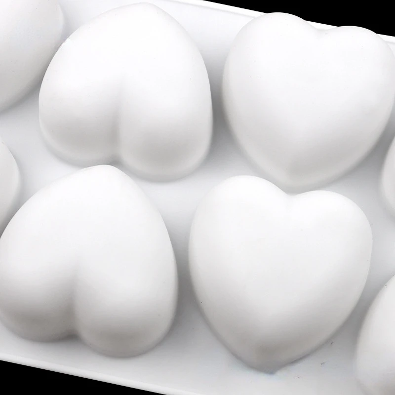 Love Heart Silicone Soap Mold  - Candle Making Ideas ulasan dan harga