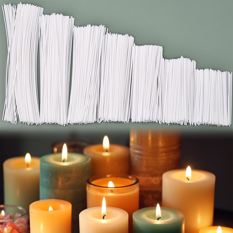 50/100Pcs Waxed Cotton Candle  - Candle Making Instructions ulasan dan harga
