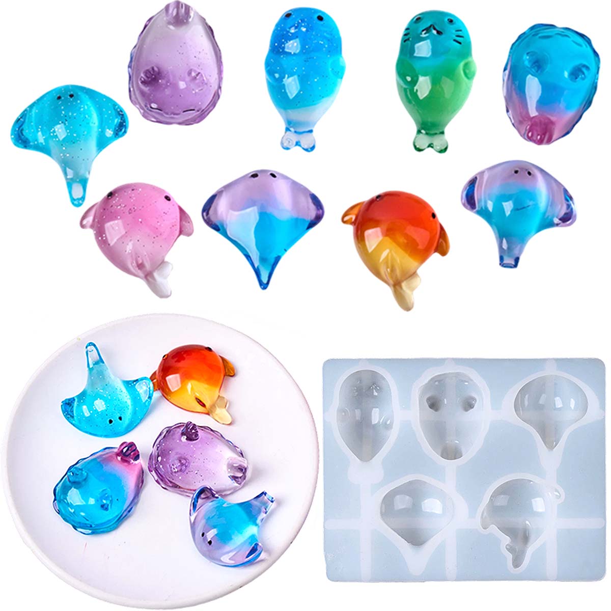 3D Healing Kawaii Manta Ray Wh - Candle Making Ideas ulasan dan harga