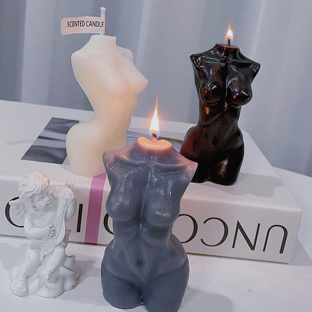 Female Torso Body Shape Scente - Candle Making Wax ulasan dan harga