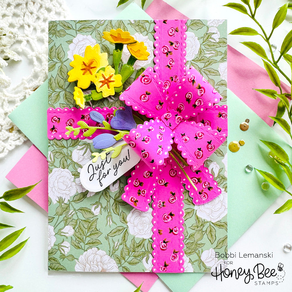 Peonies Clear Stamps Cutting D - Candle Making Instructions ulasan dan harga