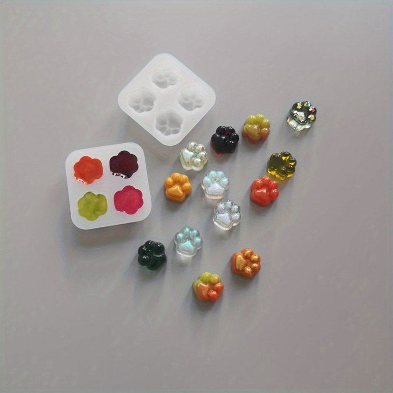 1Cat Paw Pattern Silicone Mold - Candle Making Ideas ulasan dan harga