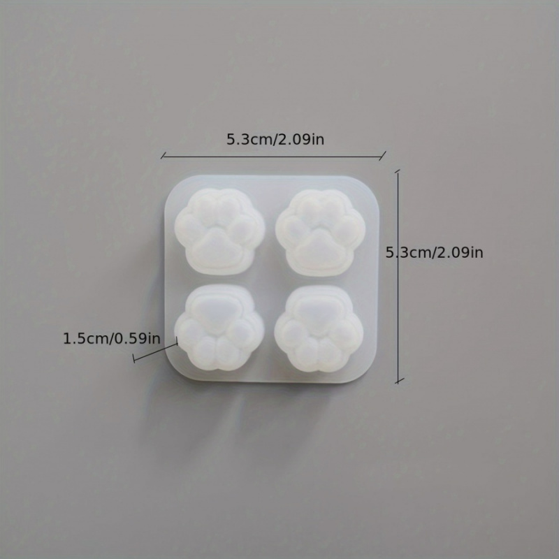 1Cat Paw Pattern Silicone Mold - Candle Making Ideas ulasan dan harga
