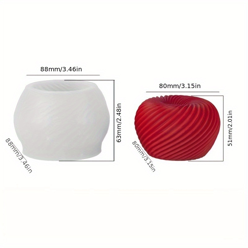 A trendy red apple silicone mo - Candle Making Ideas ulasan dan harga