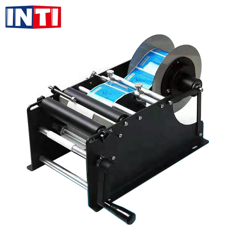 Manual Round Bottle Labeling M - Label Sticker Round ulasan dan harga