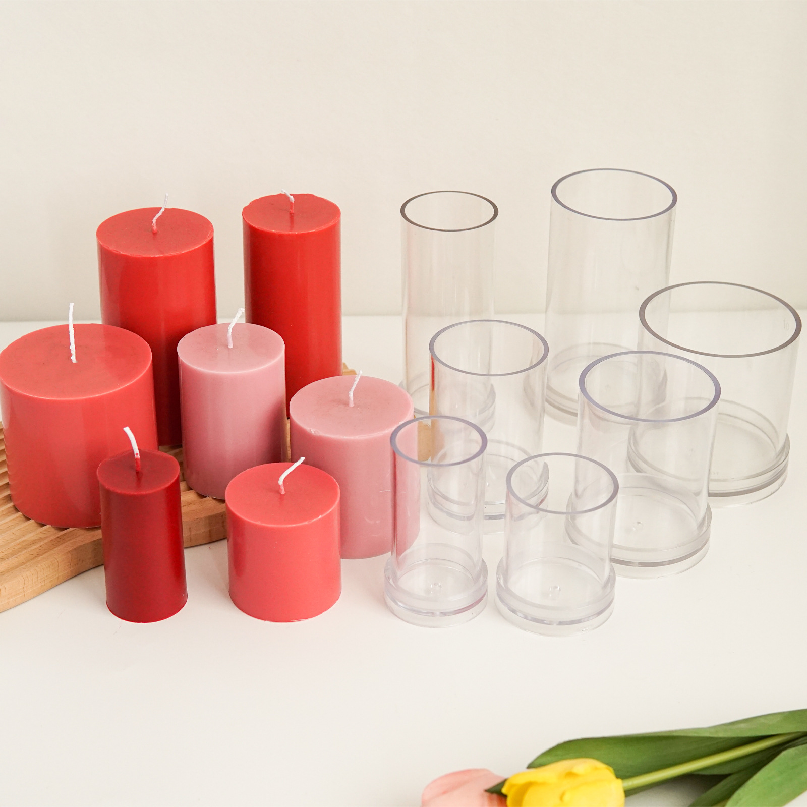 Various 3D Cylindrical Candle  - Candle Making Kits ulasan dan harga