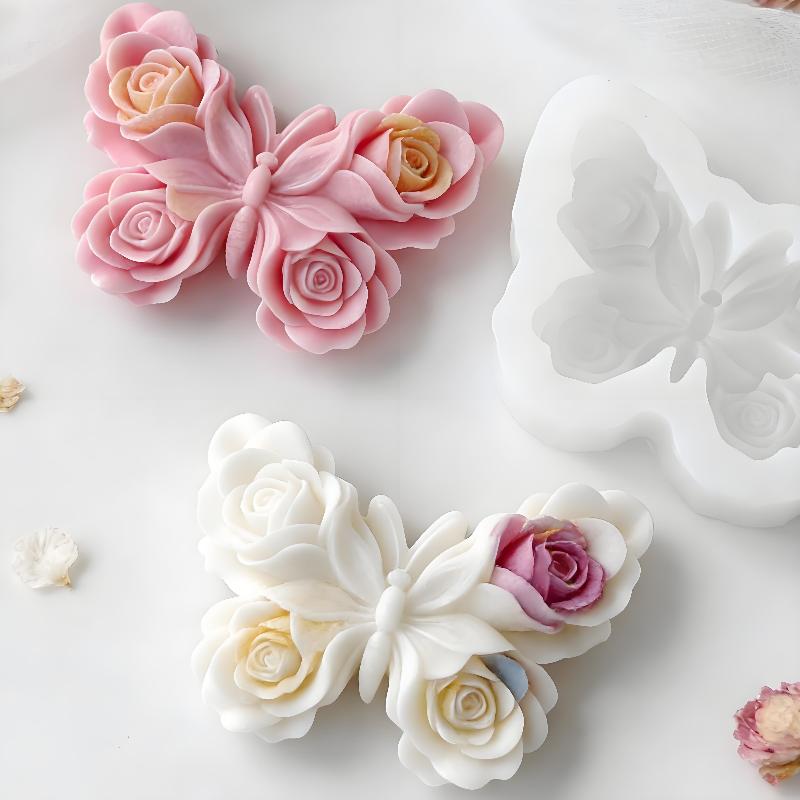 DIY Rose Butterfly Form Silico - Candle Making Ideas ulasan dan harga