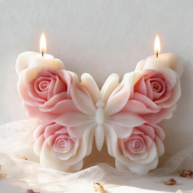 DIY Rose Butterfly Form Silico - Candle Making Ideas ulasan dan harga