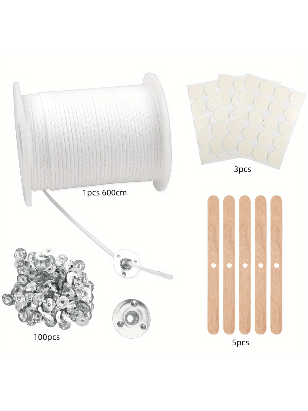 200 ft Candle Wick - Candle Wi - Candle Making Instructions ulasan dan harga