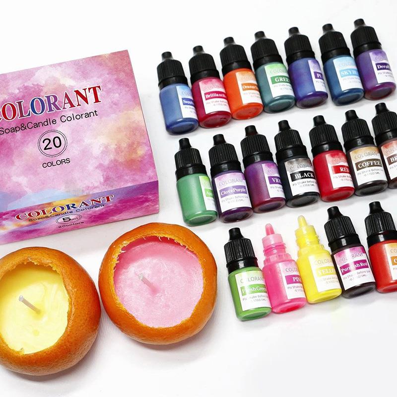 20/24Colors Candle Dyes Pigmen - Candle Making Instructions ulasan dan harga