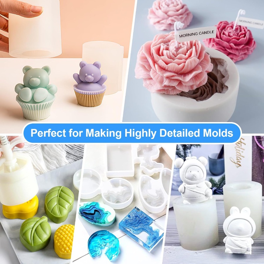 Silicone Mold Making Kit, 38.8 - Candle Making Ideas ulasan dan harga