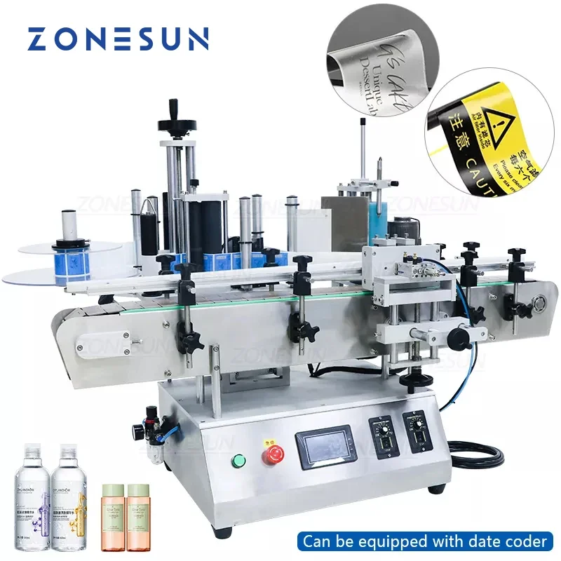 ZONESUN TB-500A Automatic Doub - Label Sticker Round ulasan dan harga