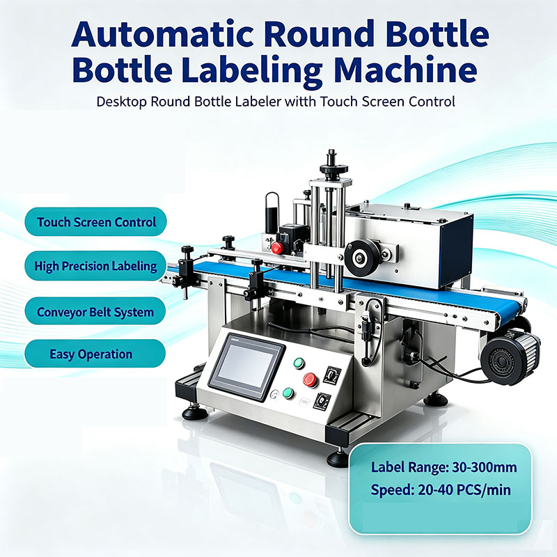 Full-Automatic round Plastic B - Label Sticker Round ulasan dan harga